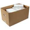 Amercareroyal 0443 Corrugated Carry Out Box With Handle Kraft 22x13x12 1/2, PK25 CHTB221312